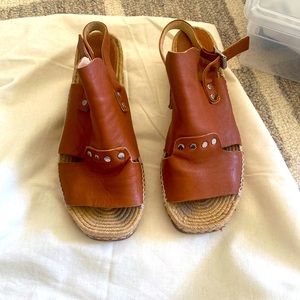 Rag & Bone Brown Espadrille Size 8